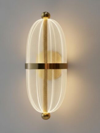 Nyxen | Gold Wall Light for Living Room