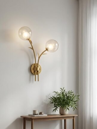 Lumen Aurum | Gold Wall Light for Living Room