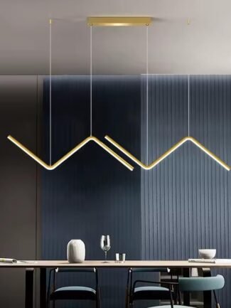 Eron Luna | Golden Chandelier for Living Room