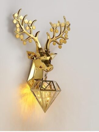 Orion Sol | Gold Wall Light for Living Room