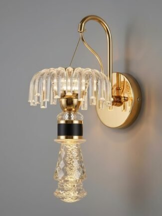 Jorvath | Gold Wall Light for Living Room