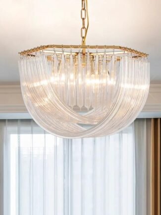Castel Aurum | Gold Chandelier for Living Room