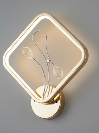 Xerys | Gold Wall Light for Living Room