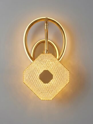 Erevan | Gold Wall Light for Living Room