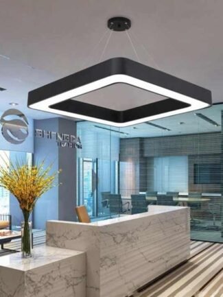 Halcyon Ember | Black Profile Light for Living Room