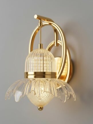 Fyora | Gold Wall Light for Living Room