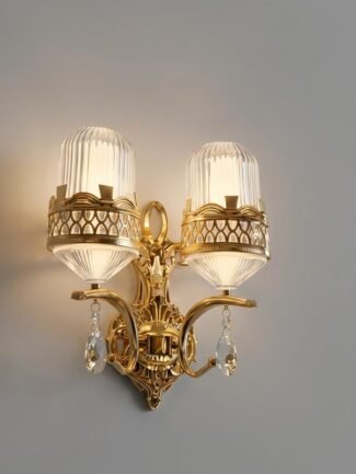Eloria Aura | Gold Wall Light for Living Room