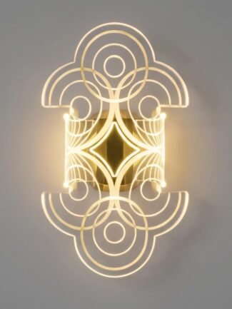 Avelle | Gold Wall Light for Living Room