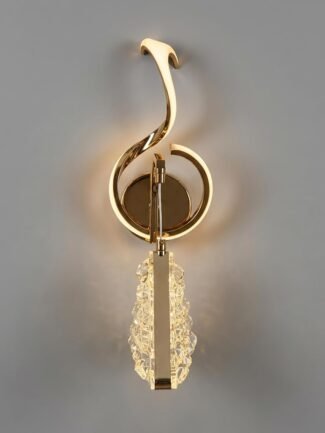 Querella | Gold Wall Light for Living Room