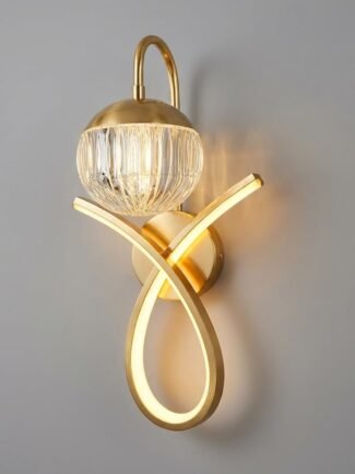 Jessamy | Gold Wall Light for Living Room