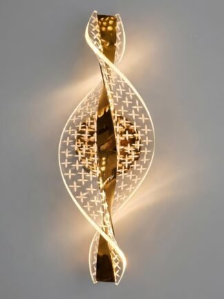 Nyralia | Gold Wall Light for Living Room