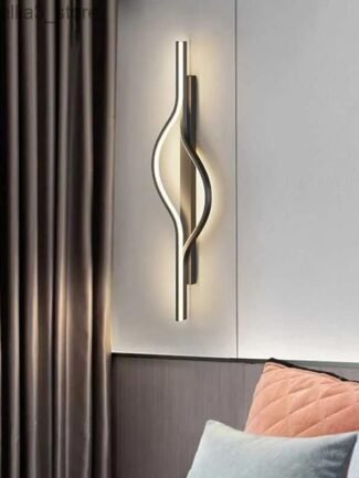 Veda Ivory | Gold Wall Light for Living Room