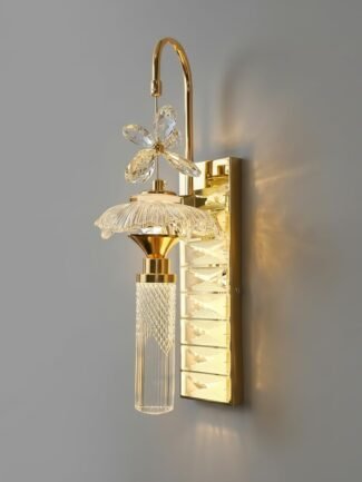 Vantis Luna | Gold Wall Light for Living Room