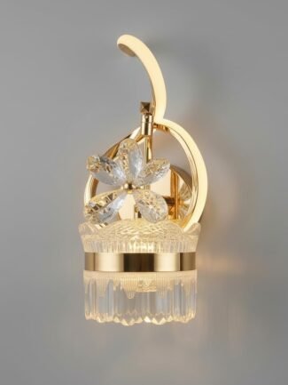 Delwyn | Gold Wall Light for Living Room