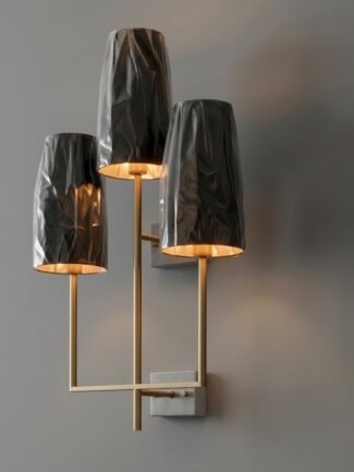Mirae Luna | Black Wall Light for Living Room