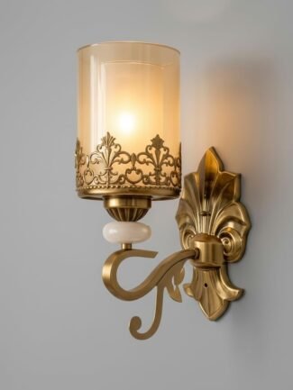 Maelo | Gold Wall Light for Living Room
