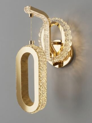 Mavros | Gold Wall Light for Living Room