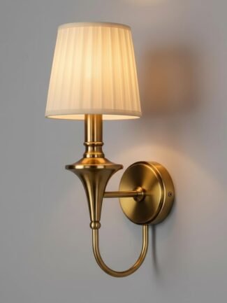 Solene Lux | Gold Wall Light for Living Room