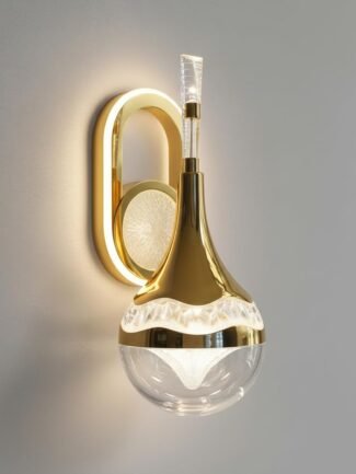 Zarith | Gold Wall Light for Living Room