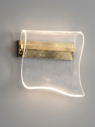 Valdris | Gold Wall Light for Living Room