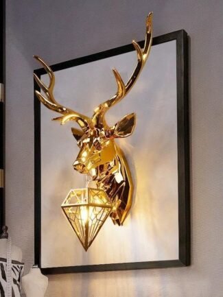 Ravel Aura | Gold Wall Light for Living Room