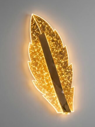 Pyralis | Gold Wall Light for Living Room