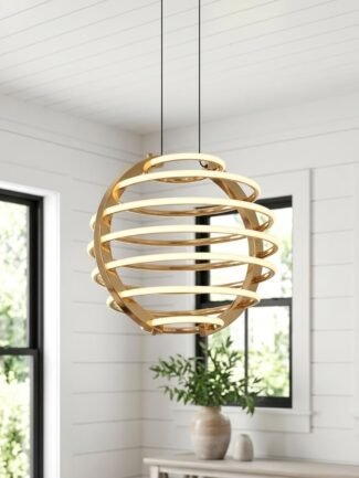 Nyx Ember | Gold Chandelier for Living Room