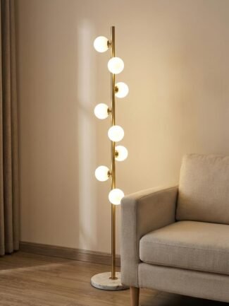 Sora | Gold Lamp for Living Room