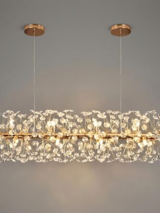 Vesper Aurum | Gold Chandelier for Living Room
