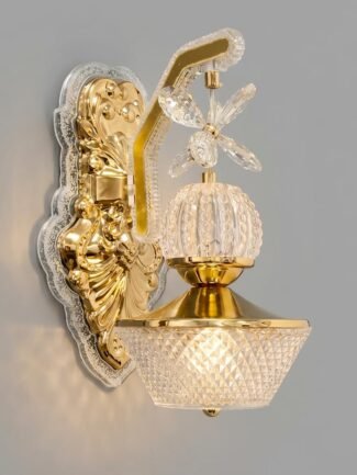 Selura Sol | Gold Wall Light for Living Room