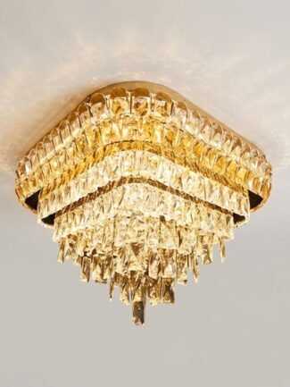 Zenvoria | Gold Chandelier for Living Room