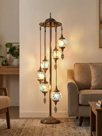Ursin | Gold Lamp for Living Room