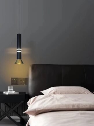 Lucent Lux | Black Pendant Light for Living Room
