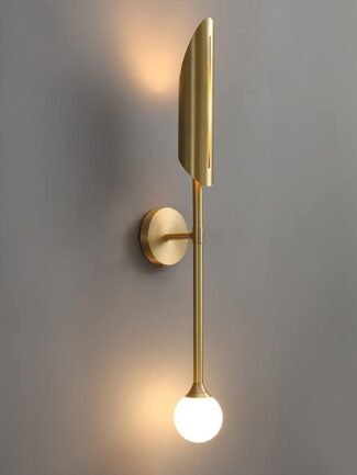 Thalia Onyx | Black Wall Light for Living Room