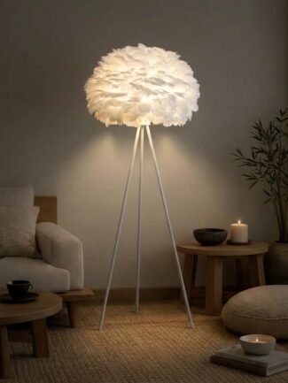 Elvra | Gold And Black Lamp for Living Room