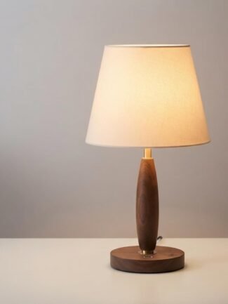 Varenena LED Table Lamp - Wood Brown