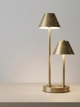 Varenen LED Table Lamp - Gold Antique Brass