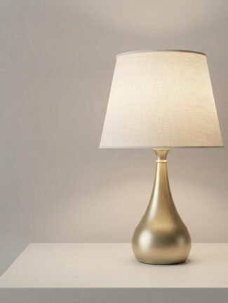 Varenia LED Table Lamp - Antique Brass