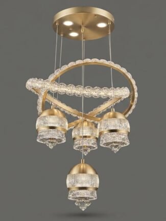 Lumiis LED Modern Chandelier - Gold