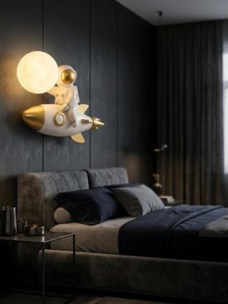 Elyais LED LED Wall Light - White & Gold