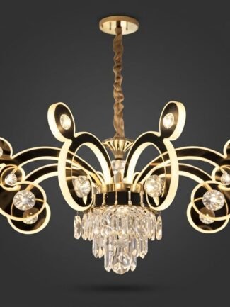 Sorara LED Chandelier - Gold