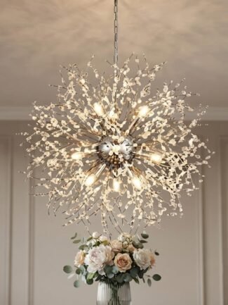 Noviorae LED Chandelier - French Gold