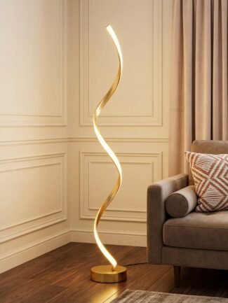Miraina LED Floor Lamp - Gold
