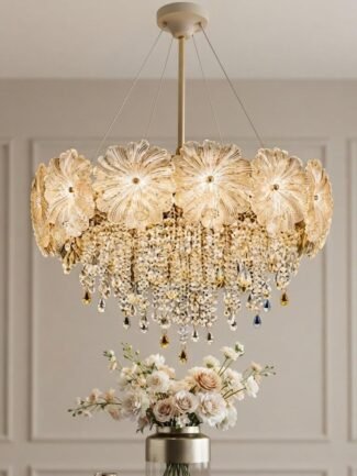 Soraova Chandelier with LED | Decor Chronicle