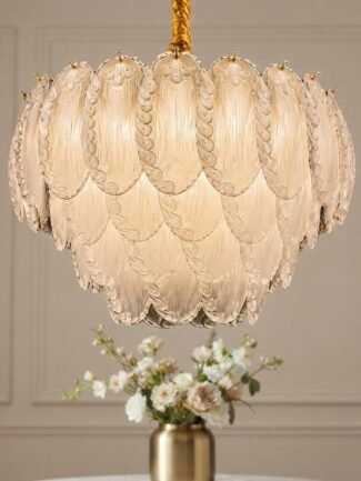 Elaraoraaa Chandelier with LED | Decor Chronicle
