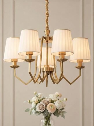 Five-Light Chandelier with LED | Decor Chronicle