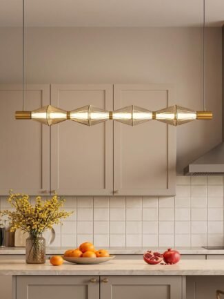 Ovelavia Chandelier with LED | Decor Chronicle